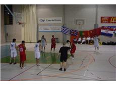 Juniores B contra a equipa do Rizhao (China)